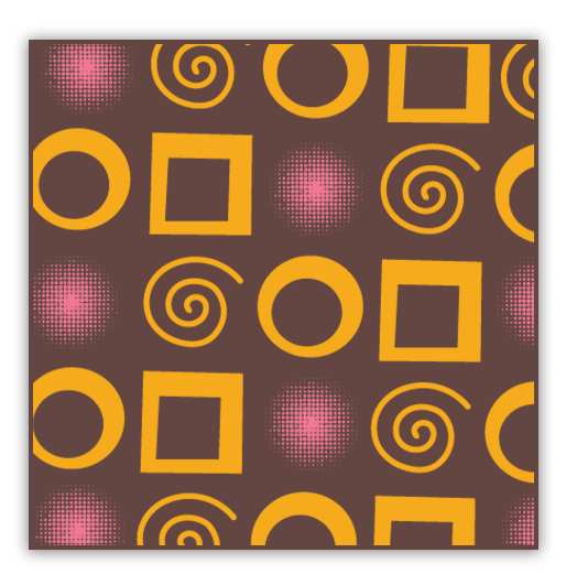 Squares & Circles Print