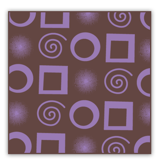 Squares & Circles Print