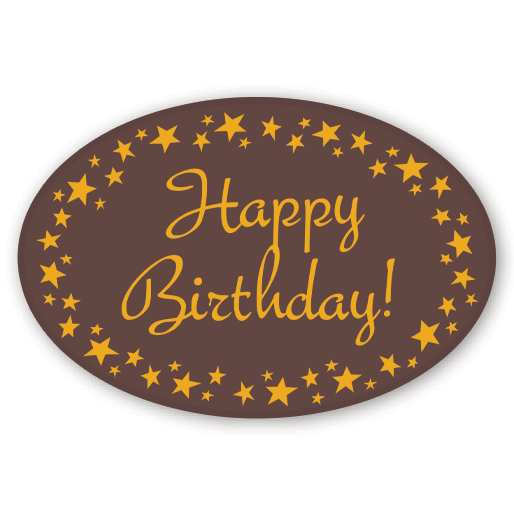 Happy Birthday Cake Topper