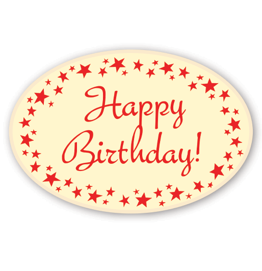 Happy Birthday Cake Topper