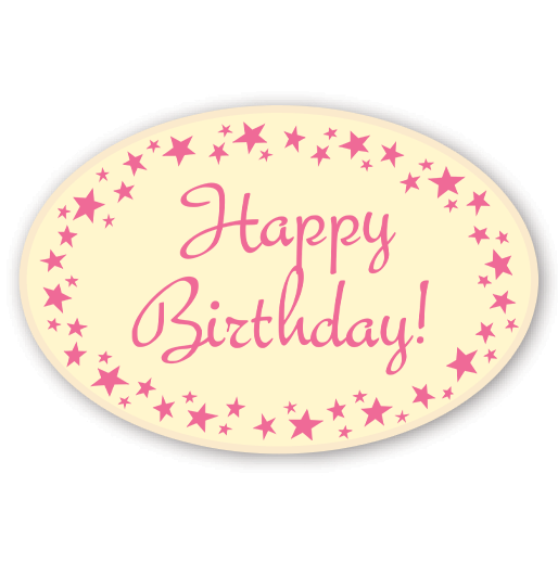 Happy Birthday Cake Topper