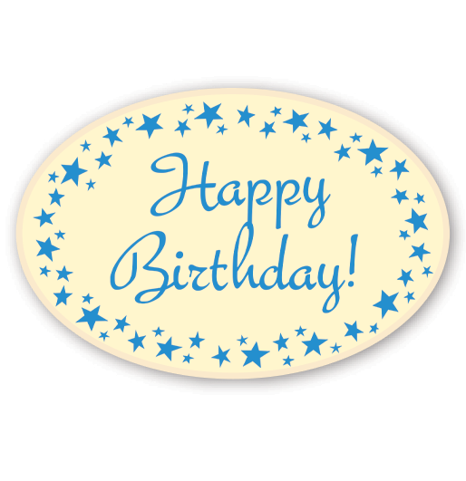 Happy Birthday Cake Topper