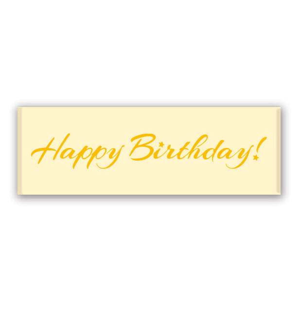 Happy Birthday Rectangle