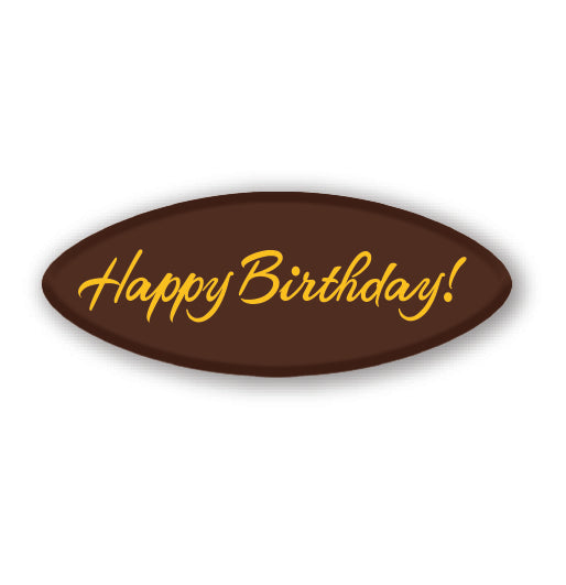Happy Birthday Oval