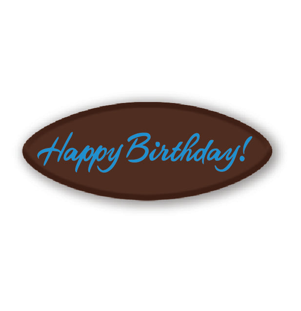 Happy Birthday Oval