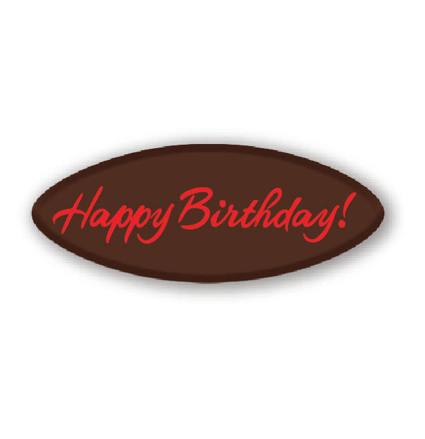 Happy Birthday Oval