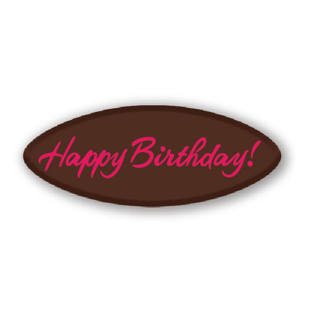 Happy Birthday Oval
