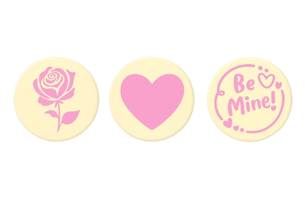 Valentines Assortment Chocolate Cake Decoration