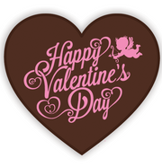 Happy Valentines Cake Topper