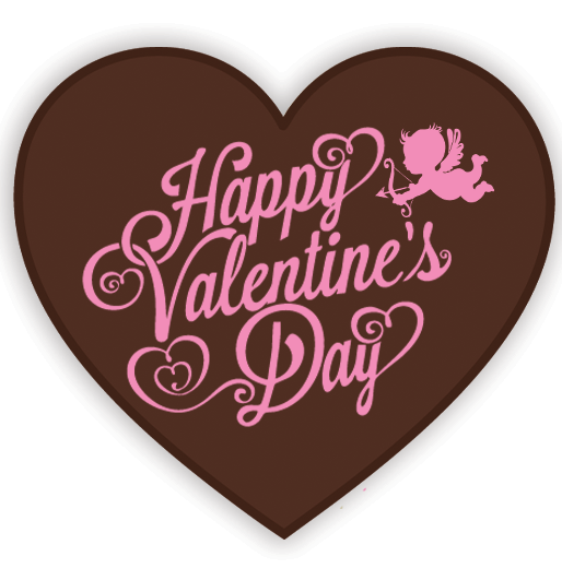 Happy Valentines Cake Topper