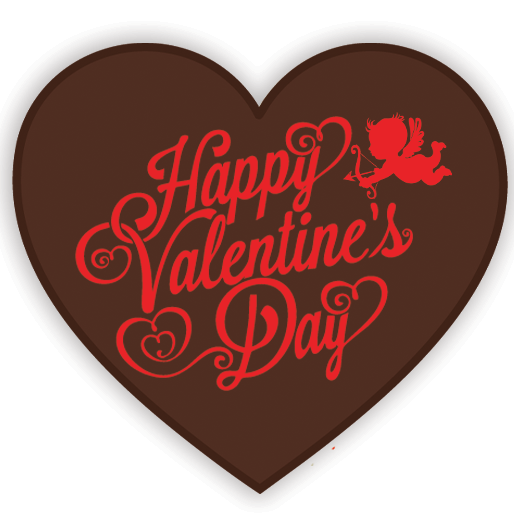 Happy Valentines Cake Topper