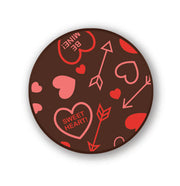 Valentines Message Hearts Print