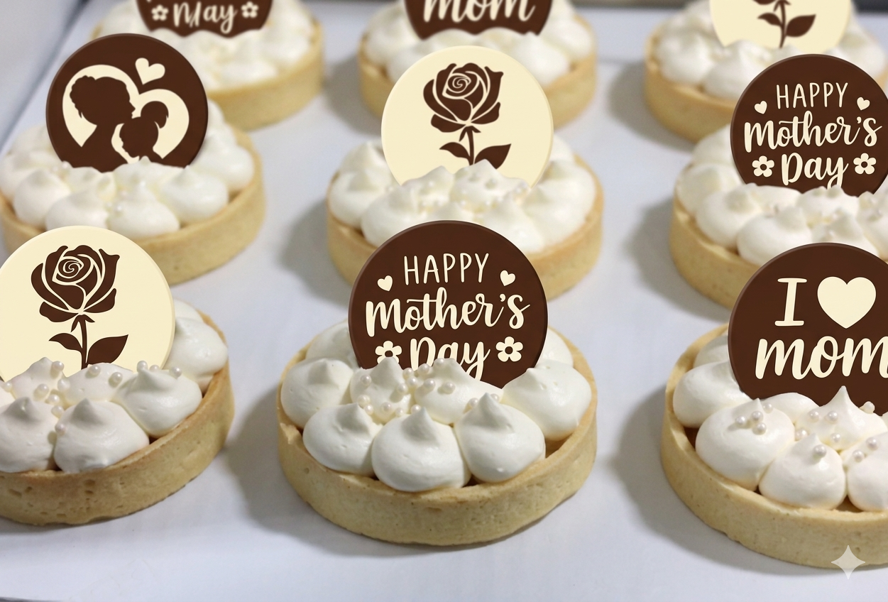 Mother's Day Assortment Chocolate Cake Decoration