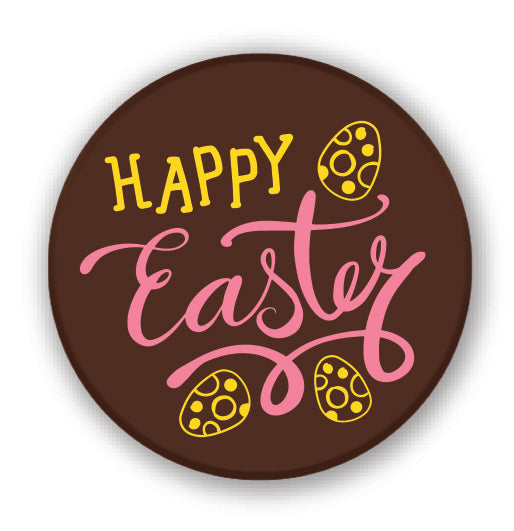 Happy Easter With Eggs