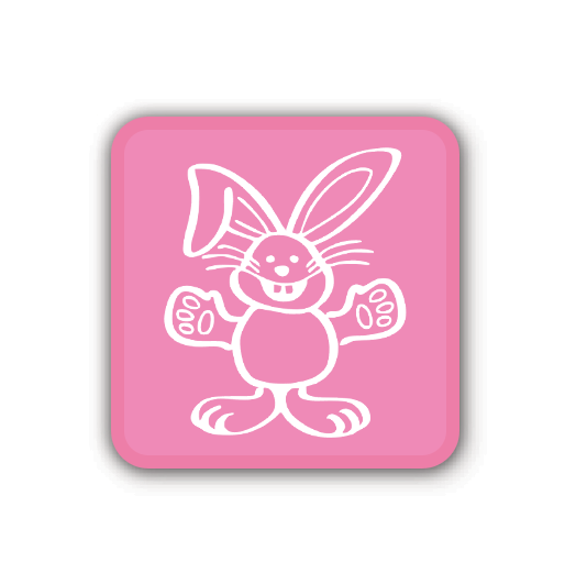Easter Bunny Square
