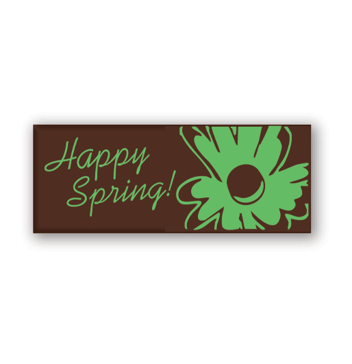 Happy Spring Rectangle