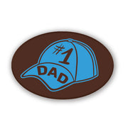#1 Dad Baseball Cap