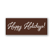 Happy Holidays Rectangle