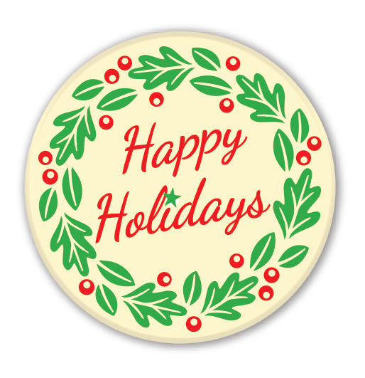 Happy Holidays Cake Topper