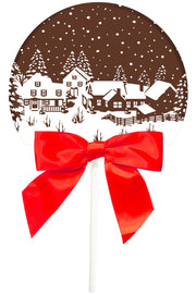 Winter Village Yule Log End LP