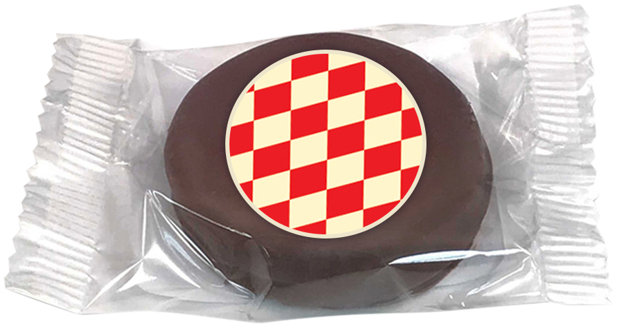Checkers Print Cookies