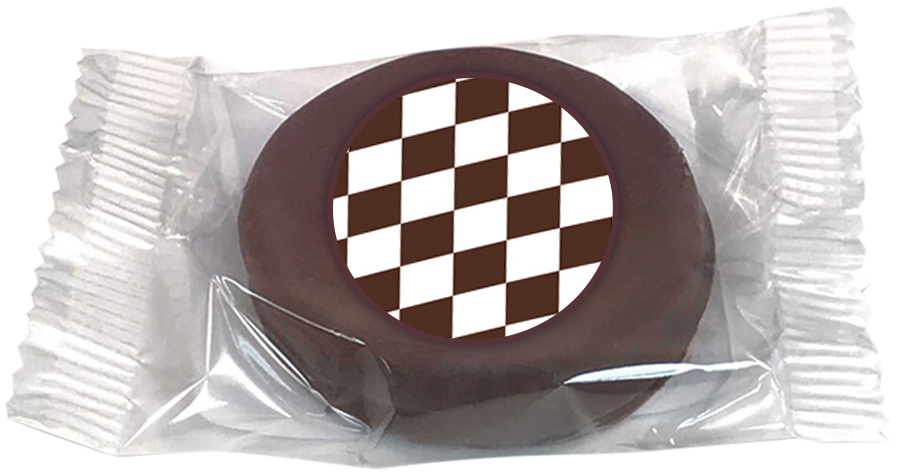 Checkers Print Cookies