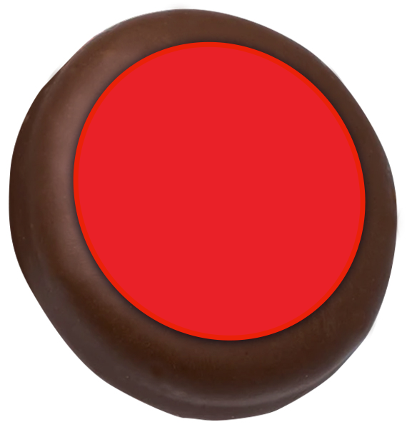 Flat circles Print Cookies