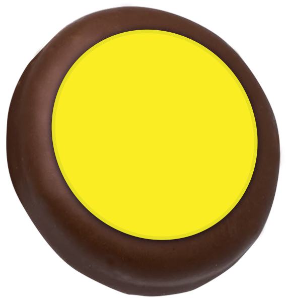 Flat circles Print Cookies