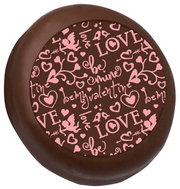 Valentine Cupid Print Cookies