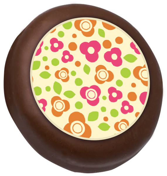 Flower Power Print Cookies