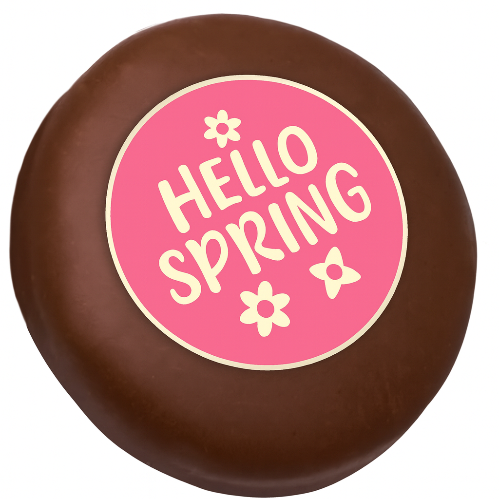 Hello Spring Flowers Cookies