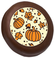 Autumn Pumpkins Print Cookies