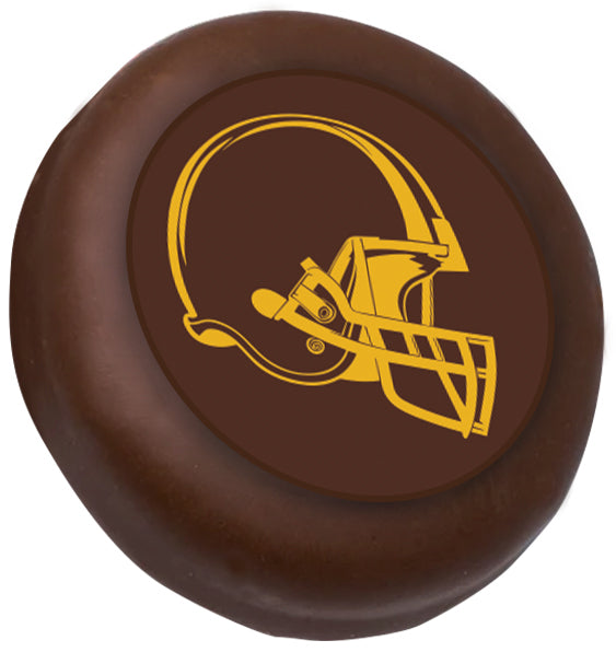 Football Helmet Decorated Cookies