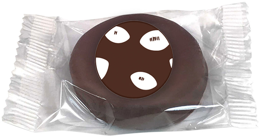 Footballs Print Cookies
