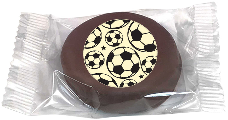 Soccer Print Cookies
