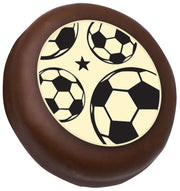 Soccer Print Cookies