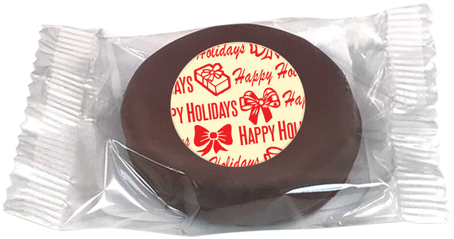 Happy Holidays Print Cookies
