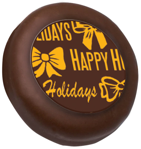 Happy Holidays Print Cookies