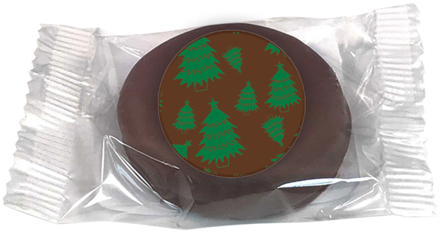 Christmas Trees Print Cookies