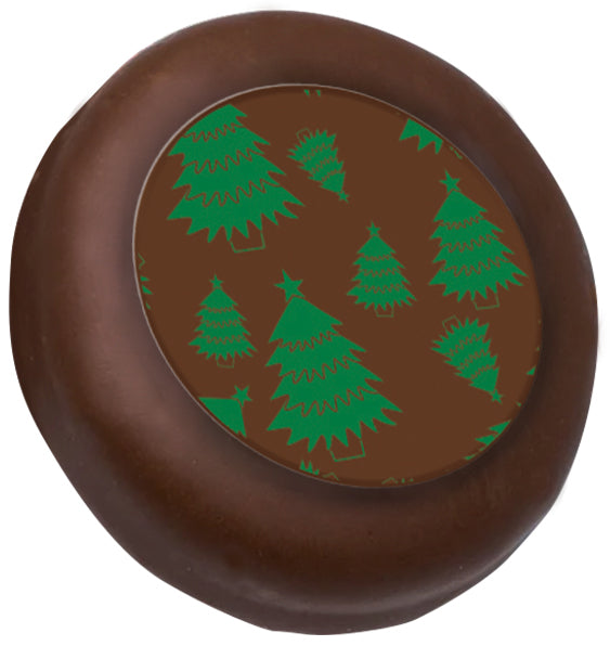 Christmas Trees Print Cookies