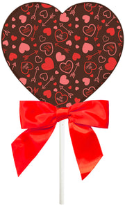 Valentines Message Hearts Print LP