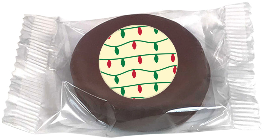 2 Color Holiday Lights Print Cookies