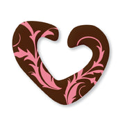 Cutout Heart with Leaf