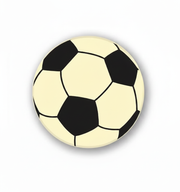 Soccer Ball Cake Topper Chocolate Decoration, Xlarge