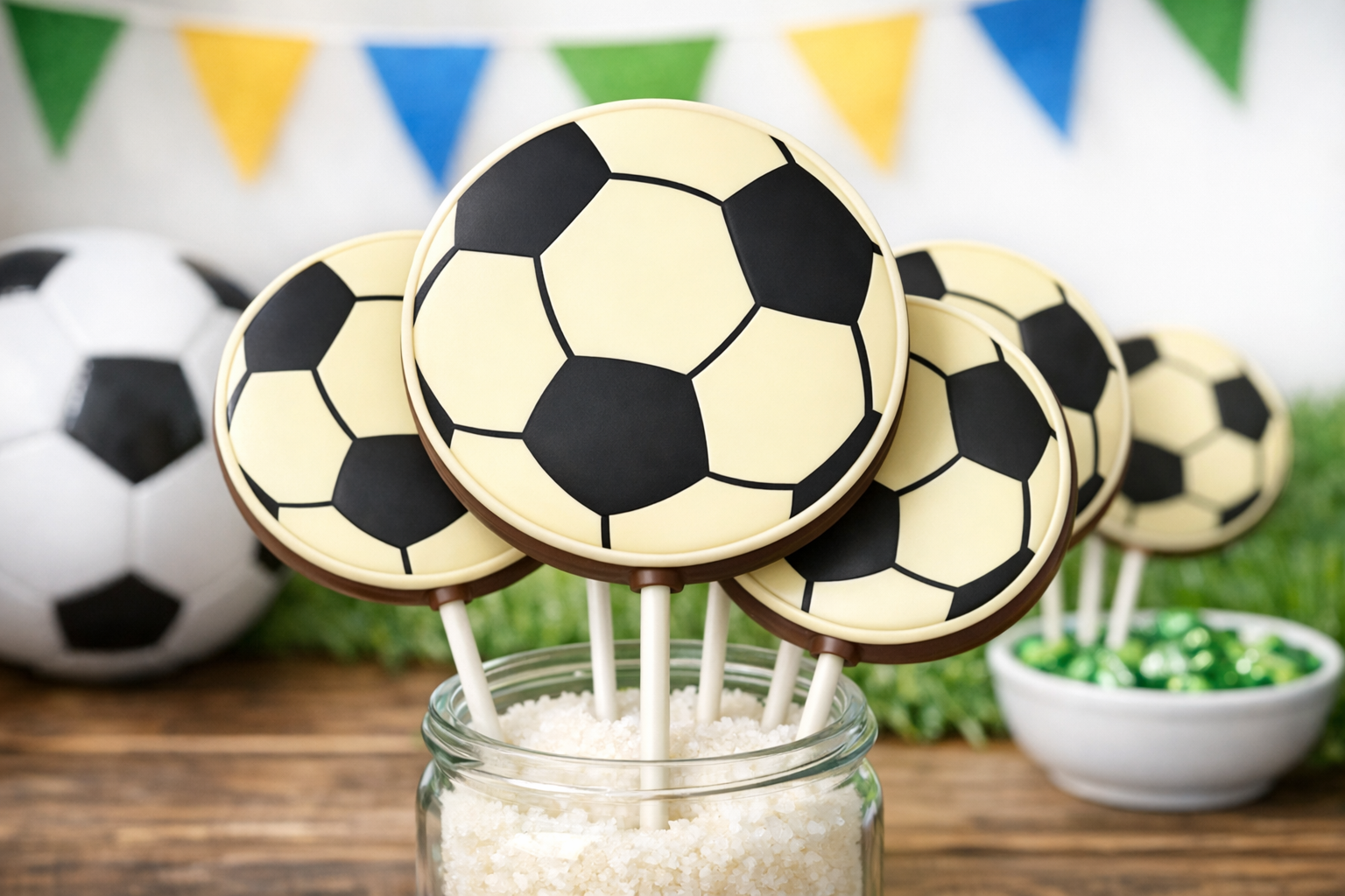 Soccer Ball Lollipop