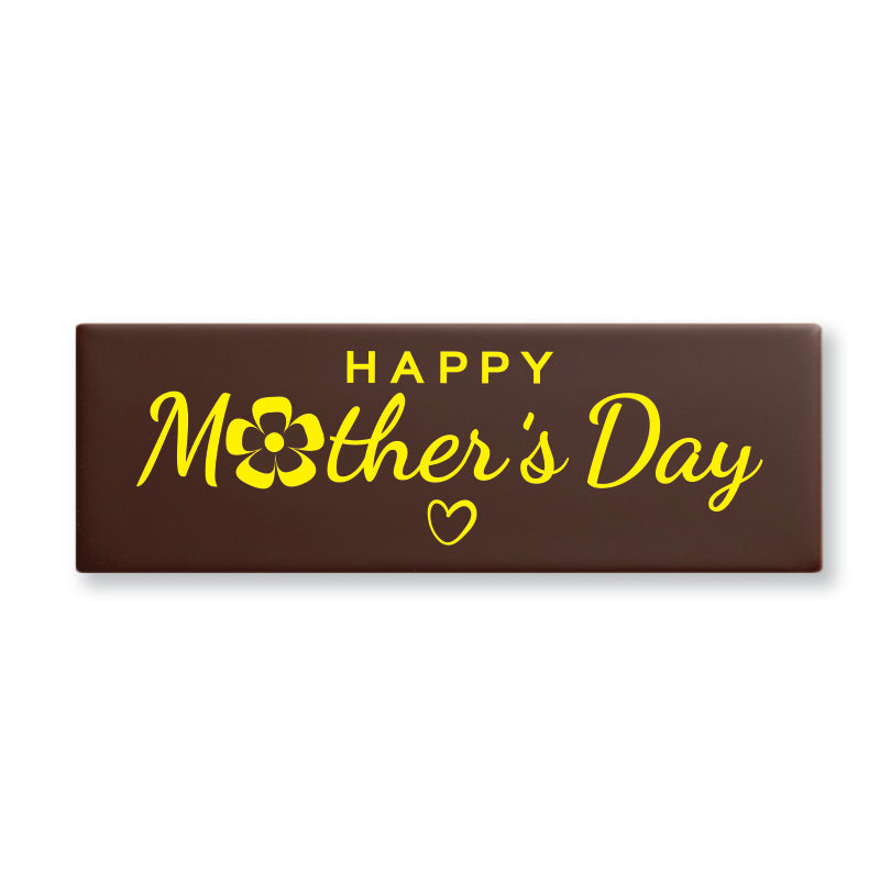 Happy Mother's Day Rectangle Chocolate Cake Decoration