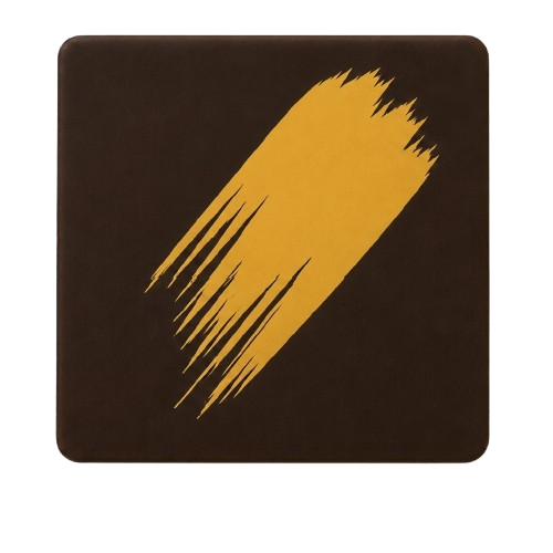 Brushstroke Chocolate Cake Decoration