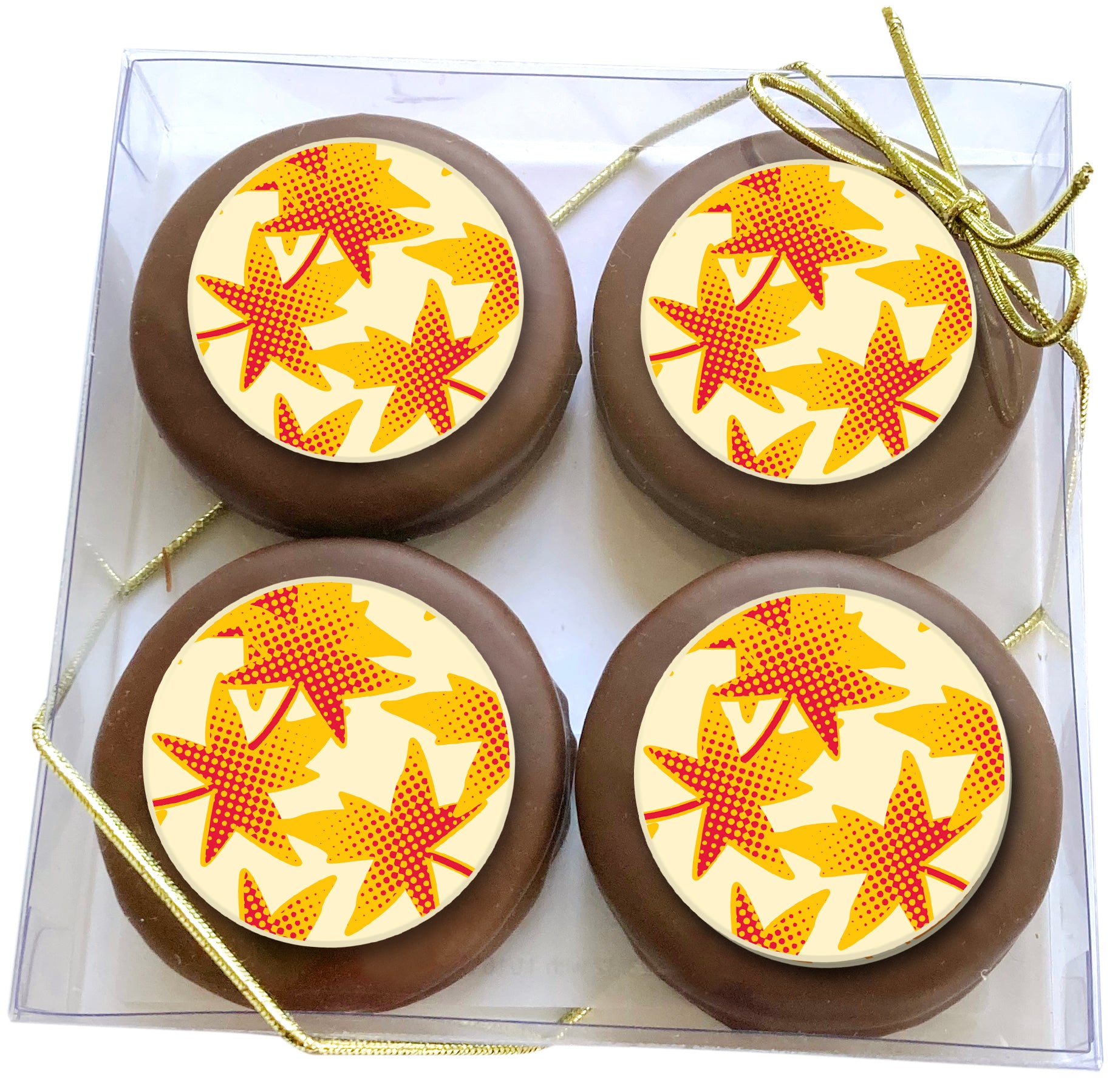 Fall Leaves Decorated Oreos Gift Pack