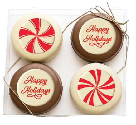 Happy Holidays & Peppermint w/ White Oreo Gift Pack