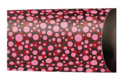 Ruby Crystals Chocolate Transfer Sheet